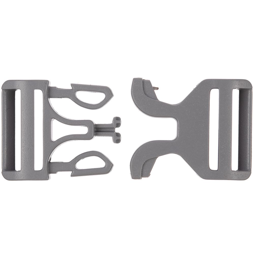 Застежка-пряжка Fibbia, серая-1