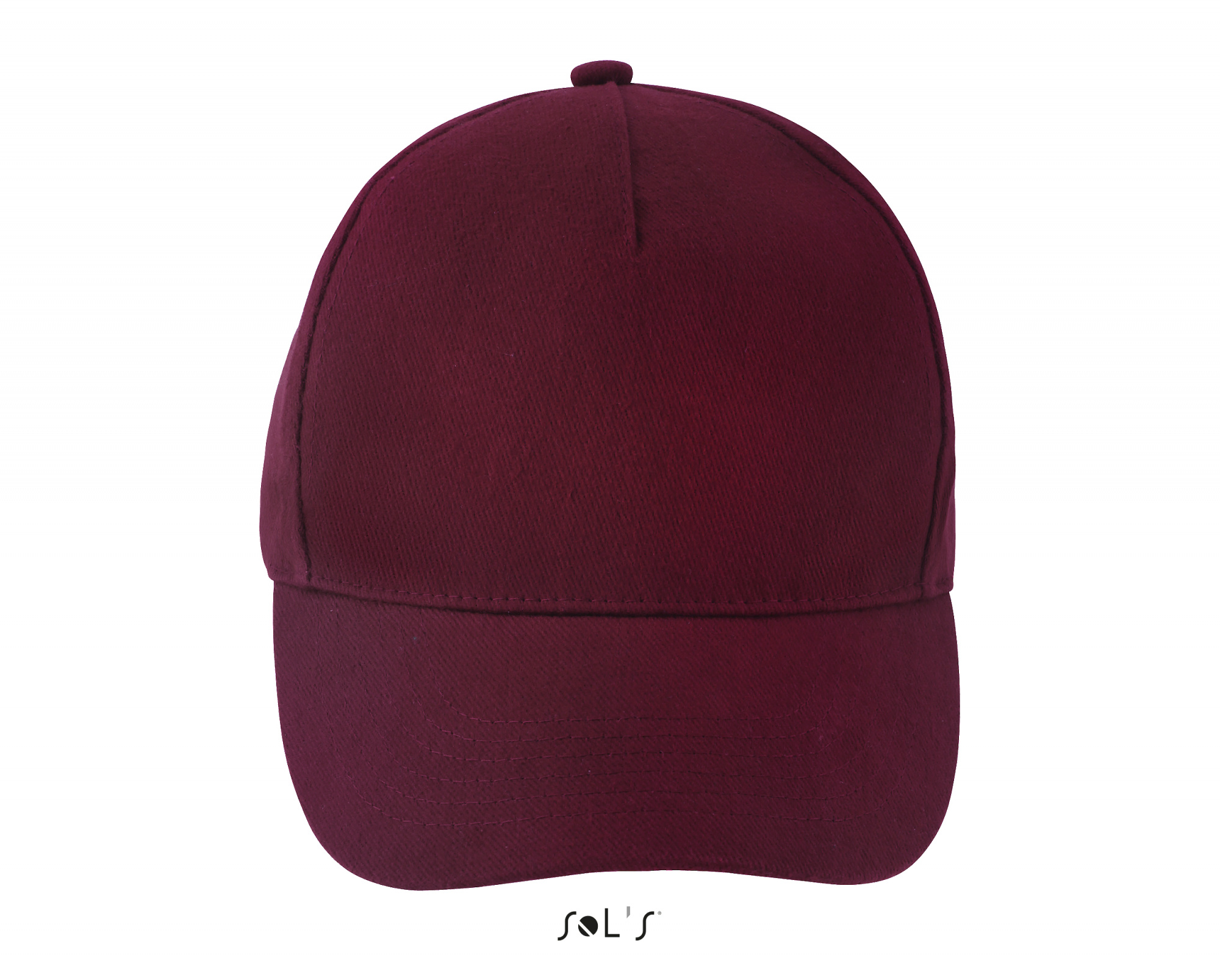 Бейсболка LONG BEACH, Бордовый-0