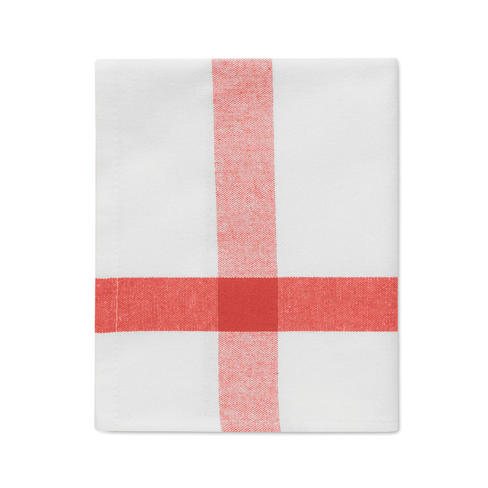 Полотенце кухонное, красный-2