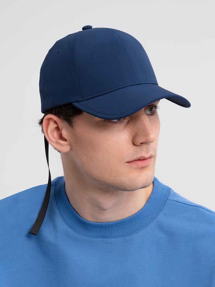 Бейсболка Kosmos, темно-синяя-8