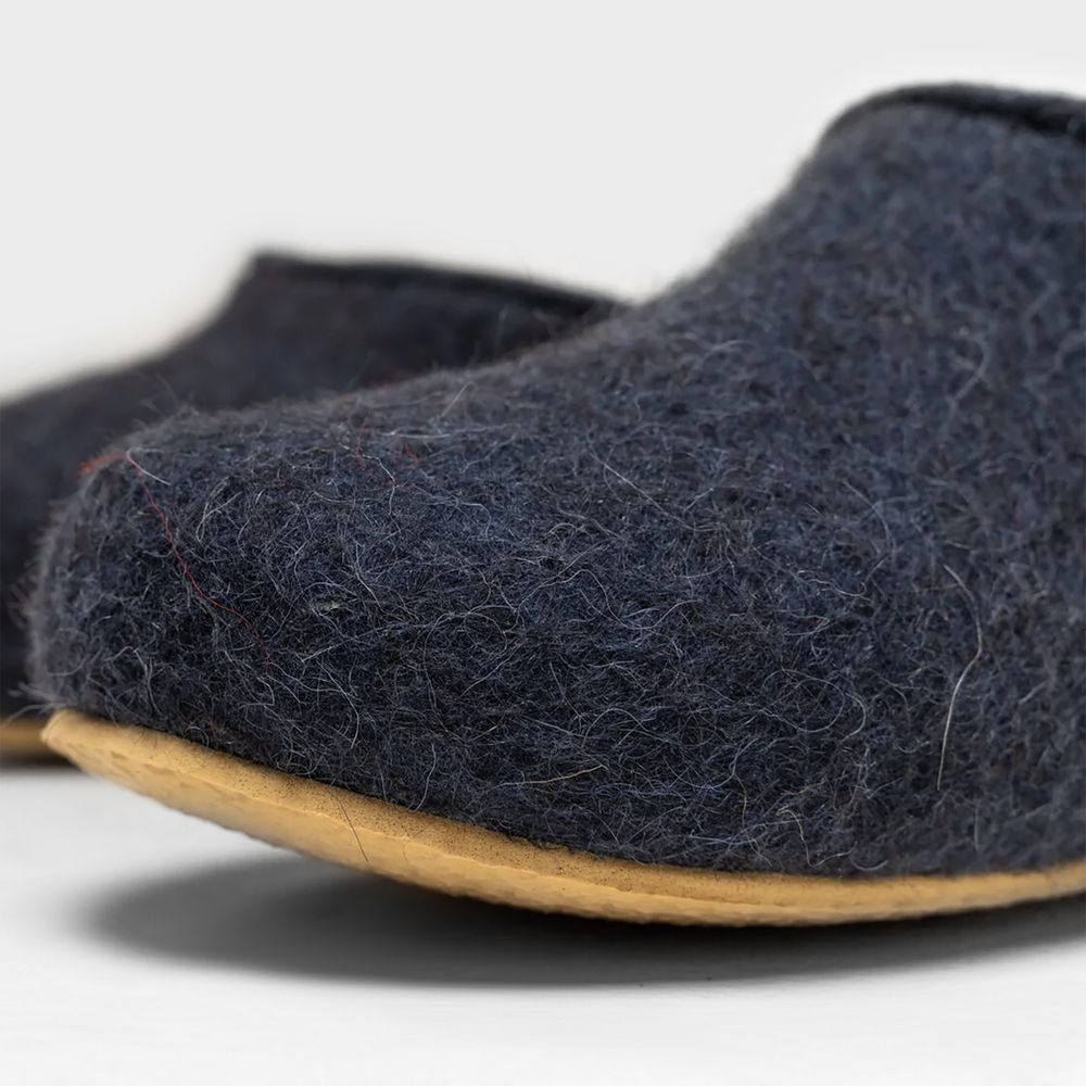 Домашние валенки Wild, темно-синие (клякса)-1