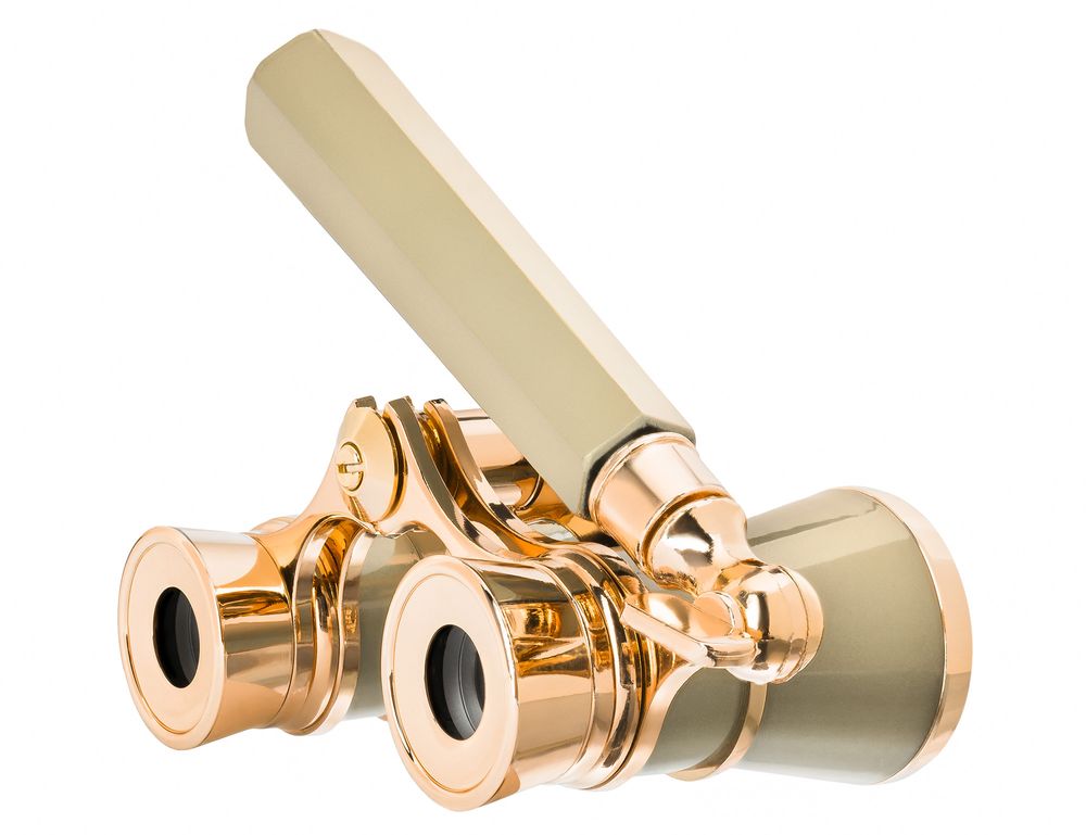 Театральный бинокль-лорнет Broadway 325E, золотистый-3