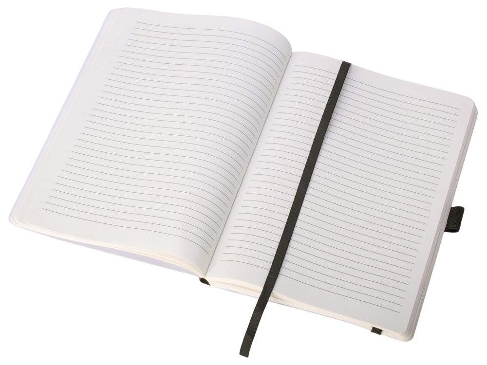 Блокнот из моющегося крафта и каменной бумаги А5 Fleekstone, гибкая обложка, черный-3