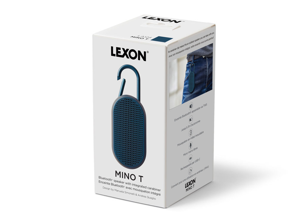 Колонка беспроводная с подставкой Mino T, темно-синий-13