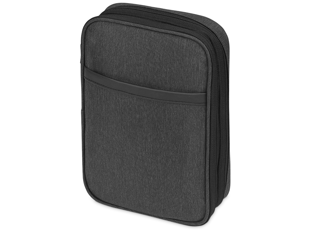 Органайзер для электроники District, темно-серый-0
