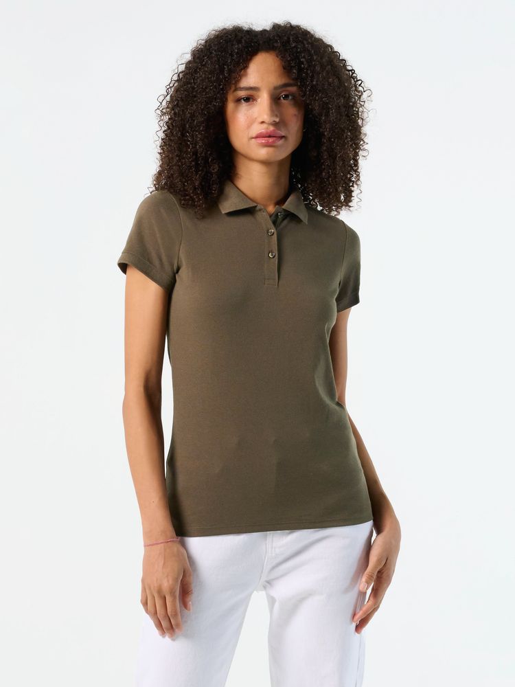 Рубашка поло женская Prime Women 200 ярко-зеленая-2