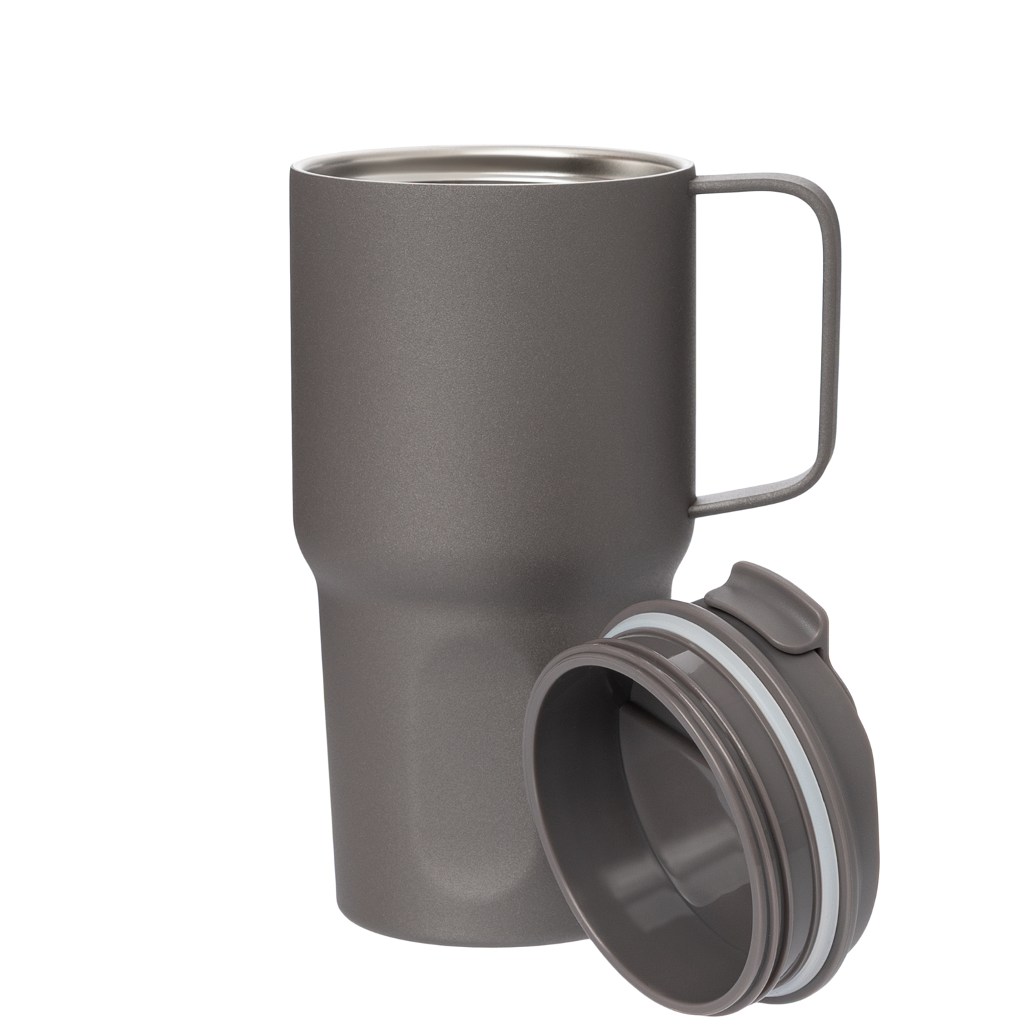 Термокружка вакуумная Aventura, серая-2