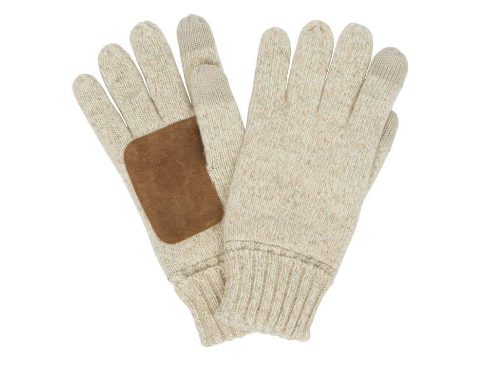 Перчатки утепленные Пайер, бежевый-0