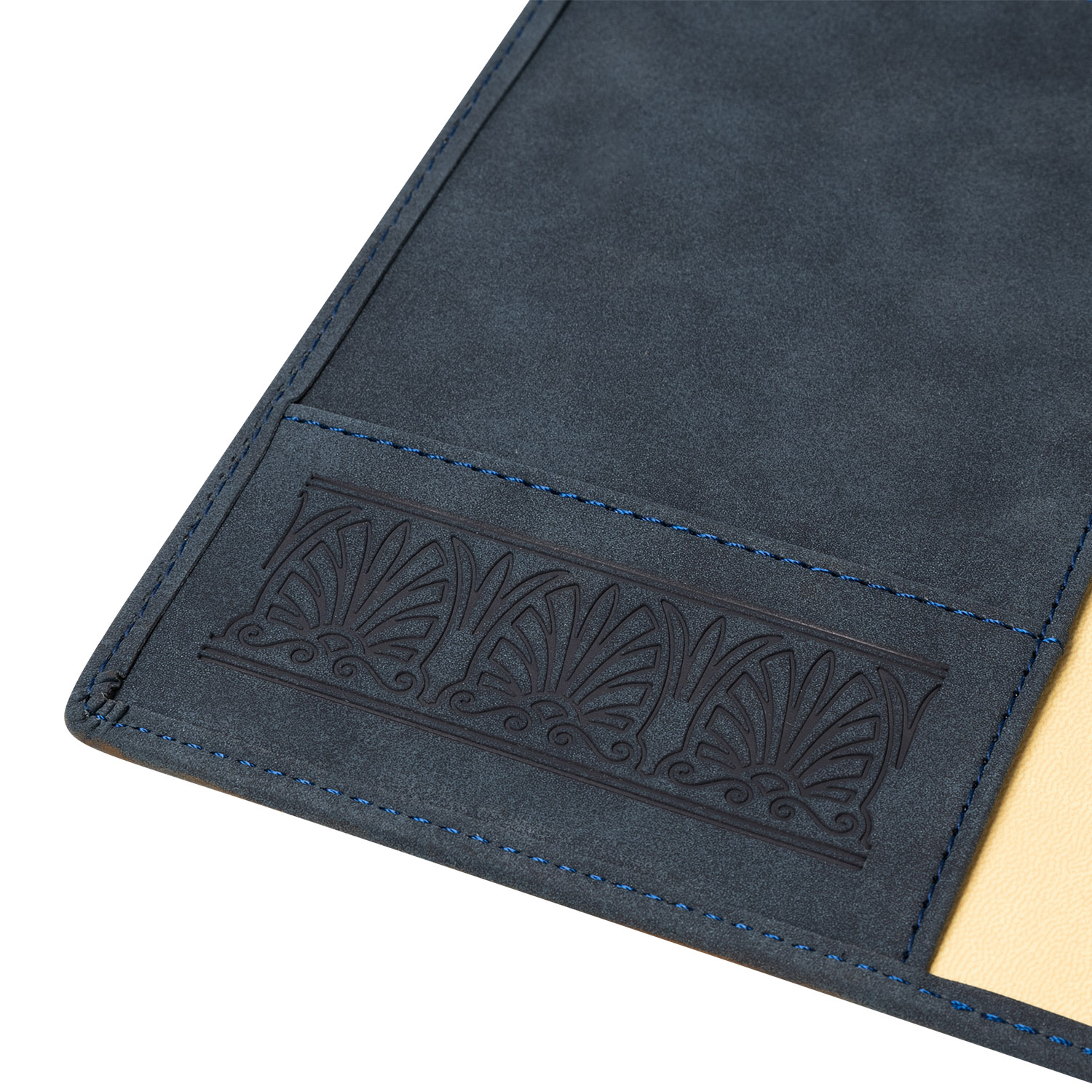 Ежедневник-портфолио Royal NEO недатированный в подарочной коробке, синий-13