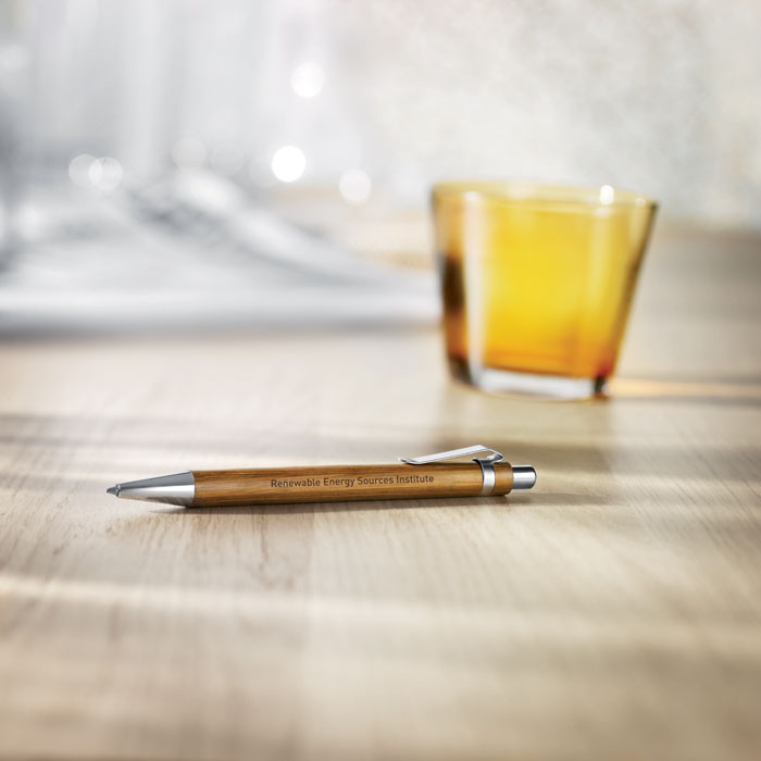 Ручка из бамбука, древесный-2