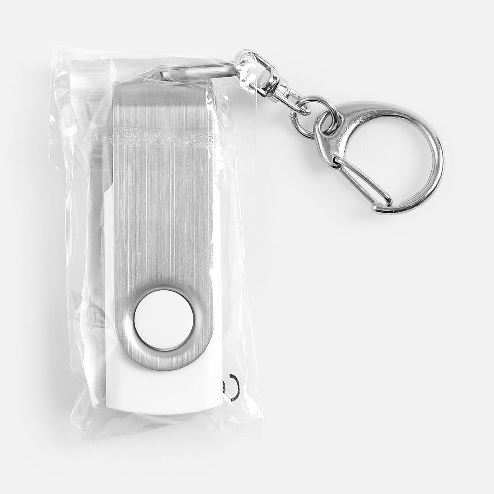 Флешка Twist, белая, 16 Гб-4