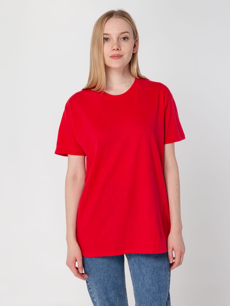 Футболка унисекс Regent 150, ярко-розовая (фуксия)-3