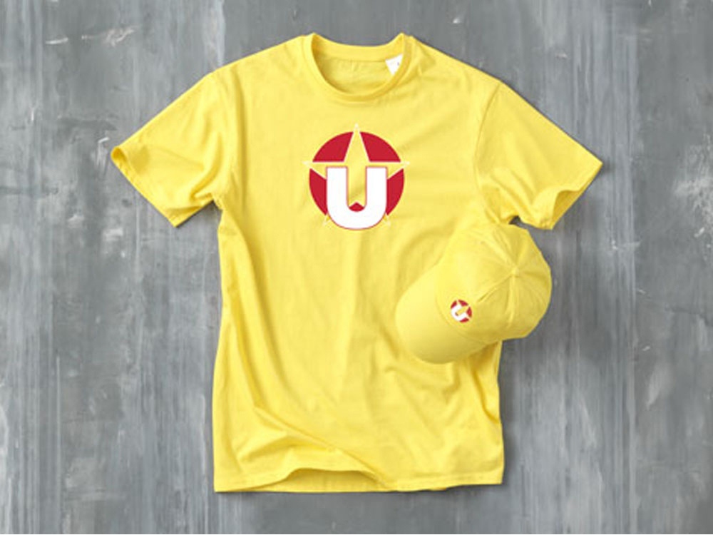 Кепка из 5 панелей Feniks, желтый-3