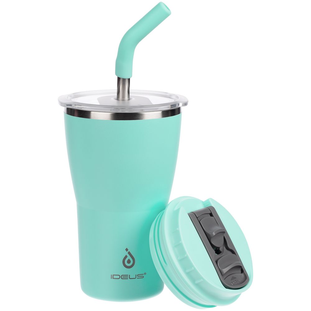 Термостакан Sapporo, бирюзовый-1