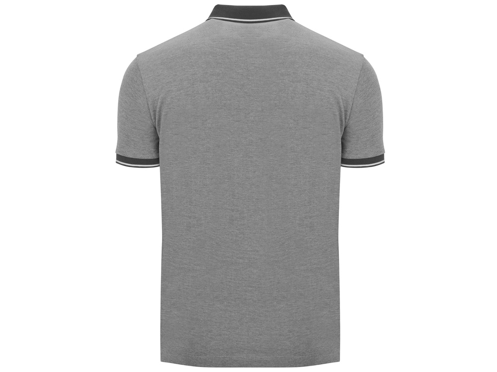 Рубашка поло Bowie мужская, меланжевый черный-1