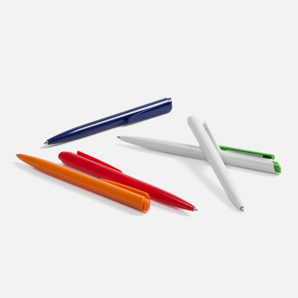 Ручка шариковая Senator Dart Polished, белая-3