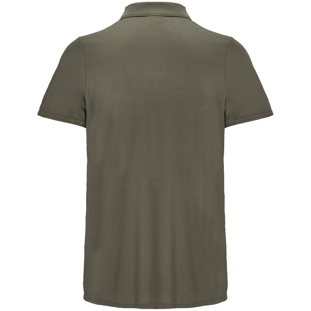 Рубашка поло унисекс Pitcher, темный хаки-2