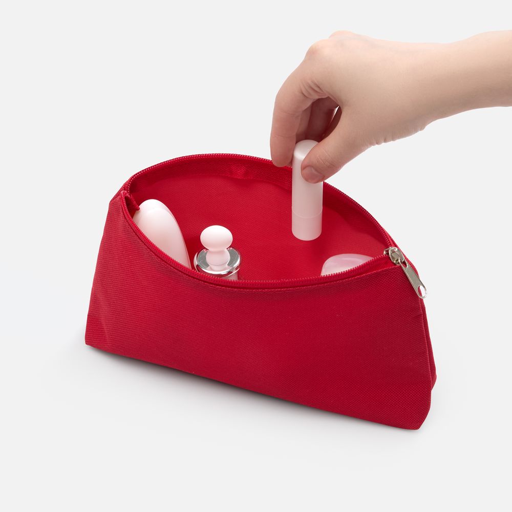 Косметичка Looksi, красная-2