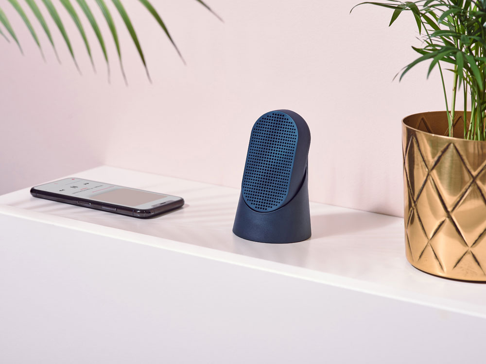 Колонка беспроводная с подставкой Mino T, темно-синий-5