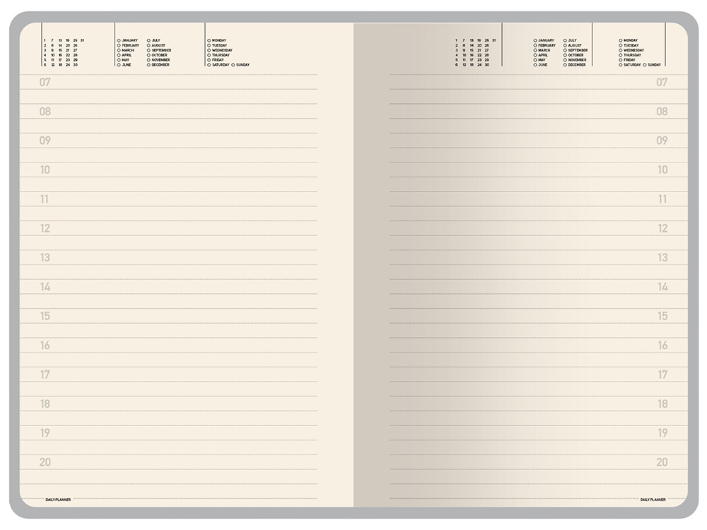 Ежедневник недатированный А5 Megapolis Color Flex New, синий-6