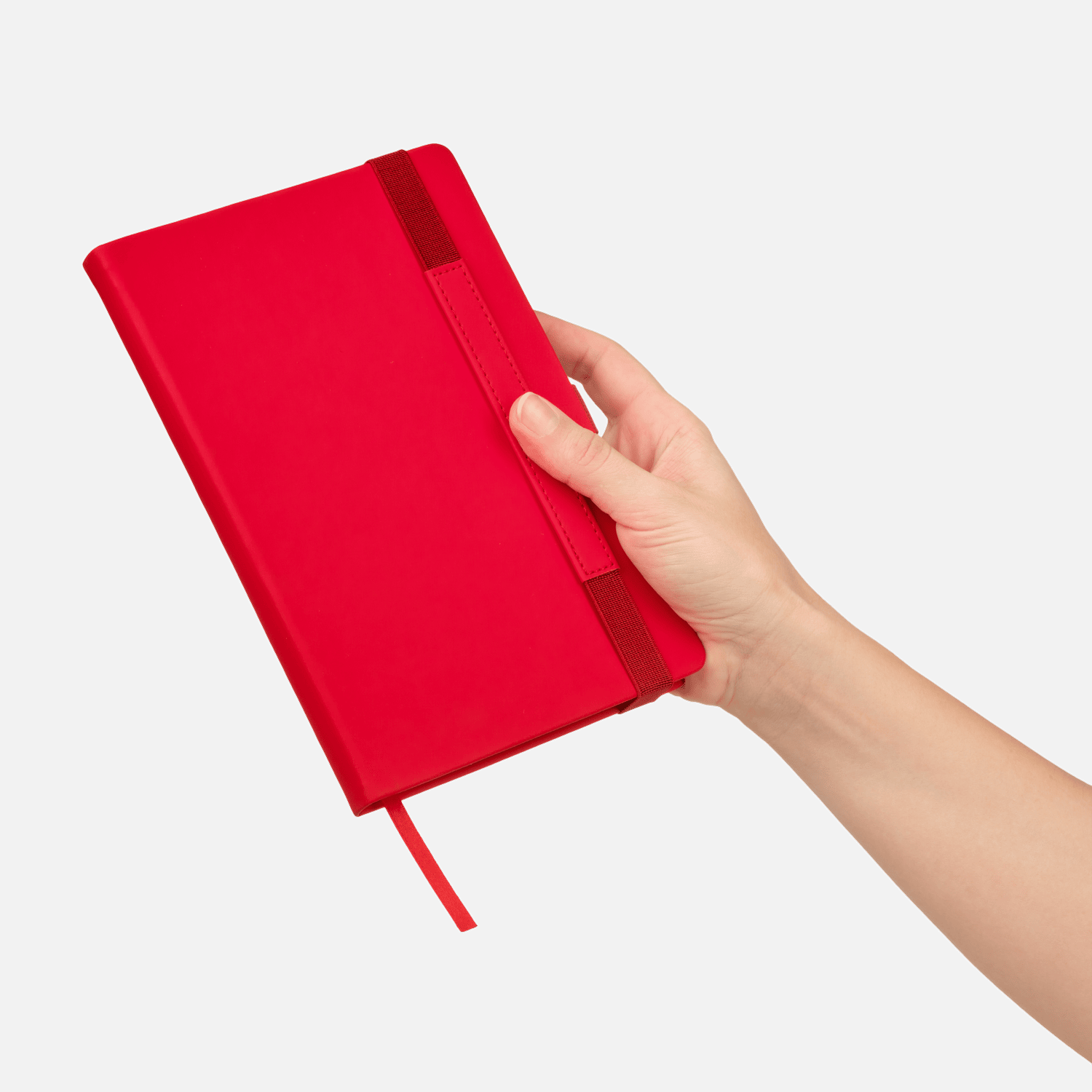 Ежедневник Альфа (Alpha) недатированный, красный/серый-11