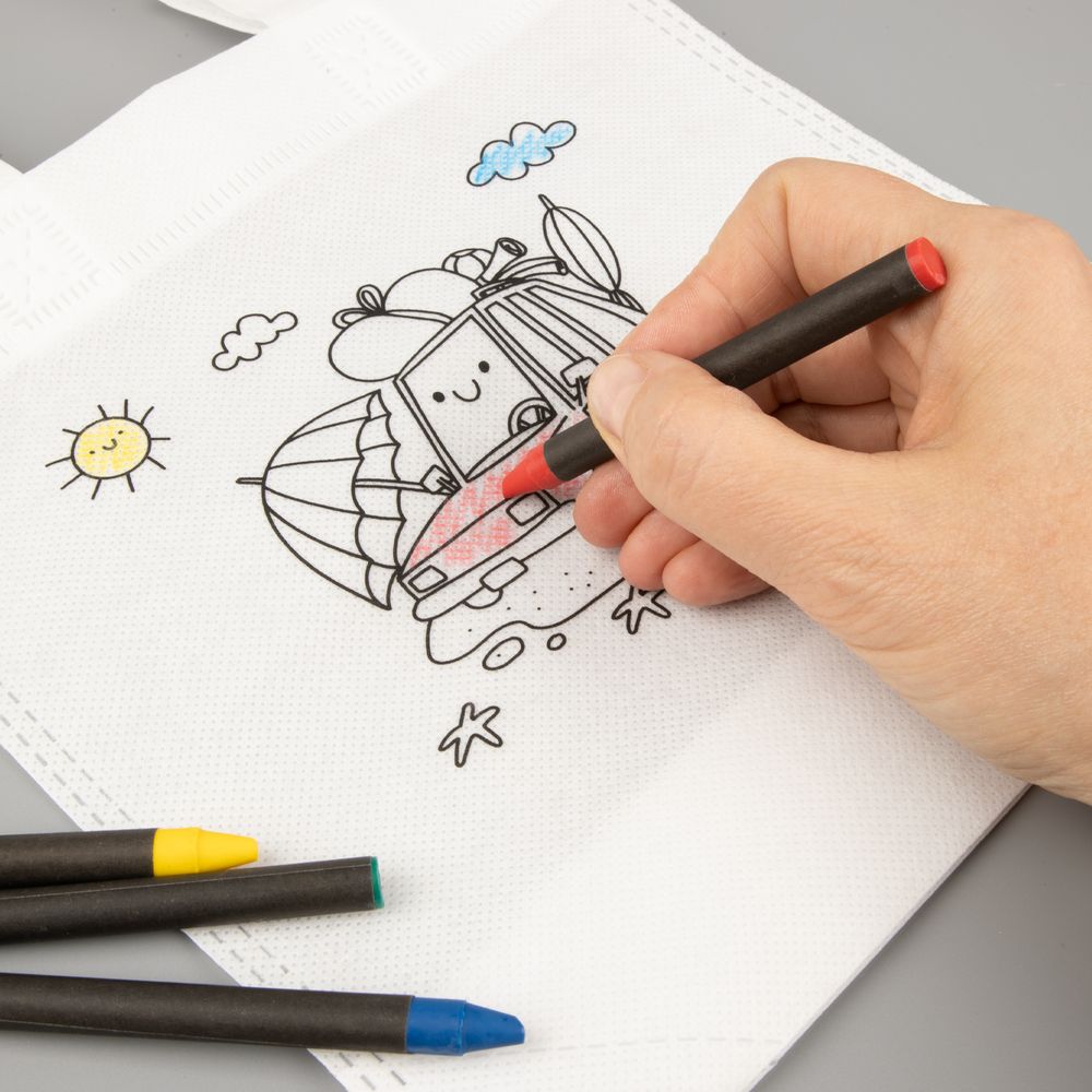 Сумка для раскрашивания Create, белая-5