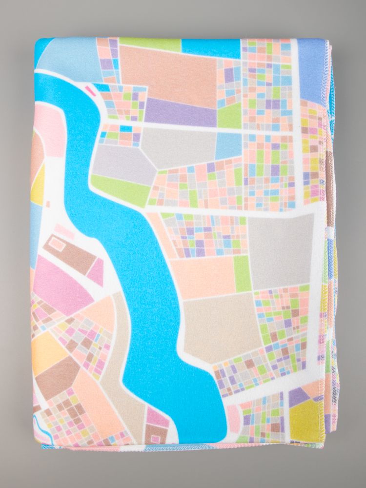 Флисовый плед Feltro Color Plus с печатью на заказ, S-1