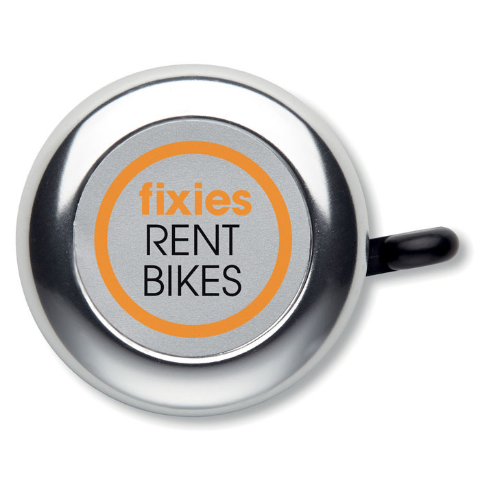 Велосипедный звонок, серебряный-9