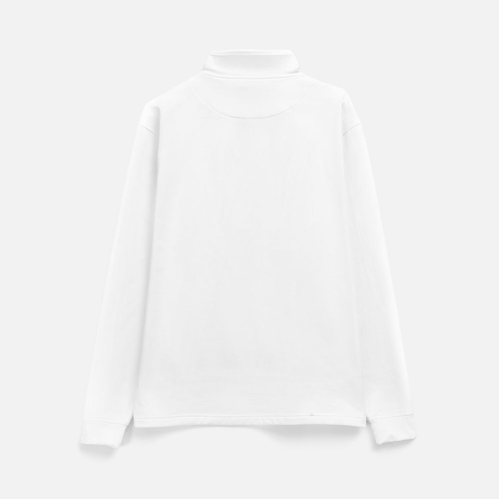 Свитшот на молнии Morfiss, белый-2