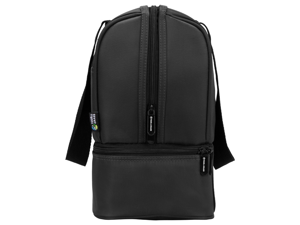 Сумка-холодильник Cool с 2-мя изолированными отделениями, темно-серый-6