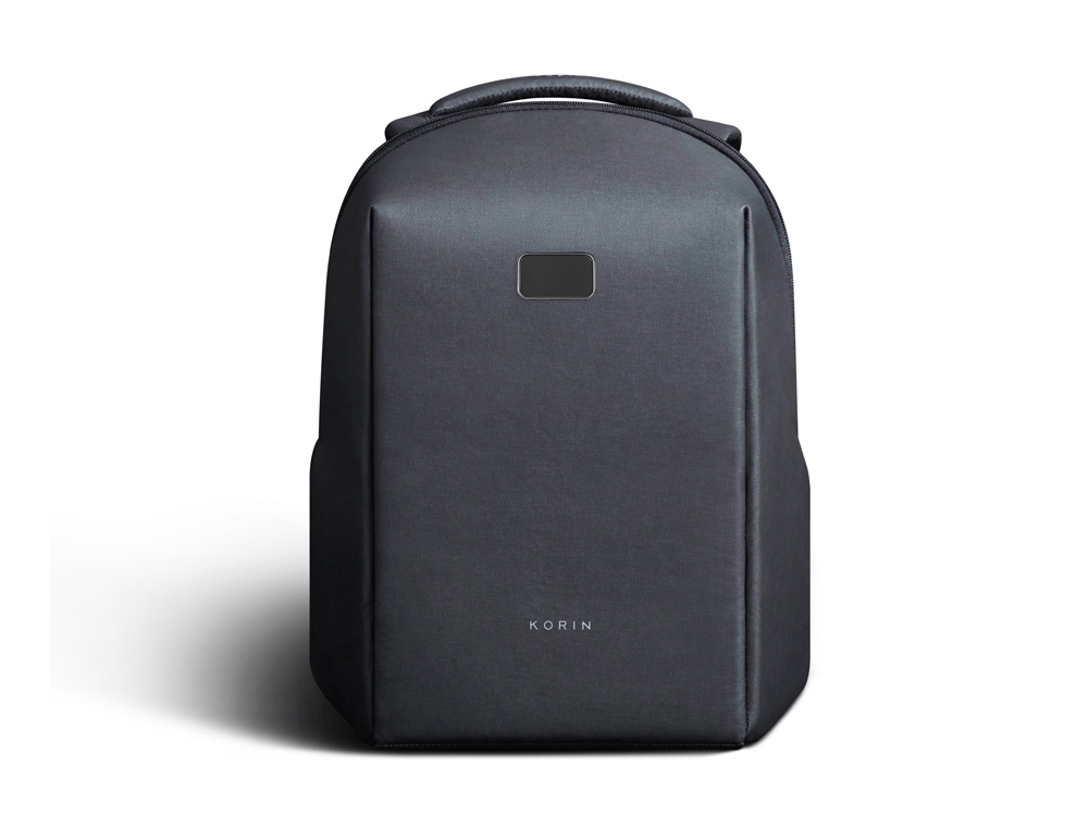 Водостойкий антикражный рюкзак Hipack для ноутбука 15.6, черный-1