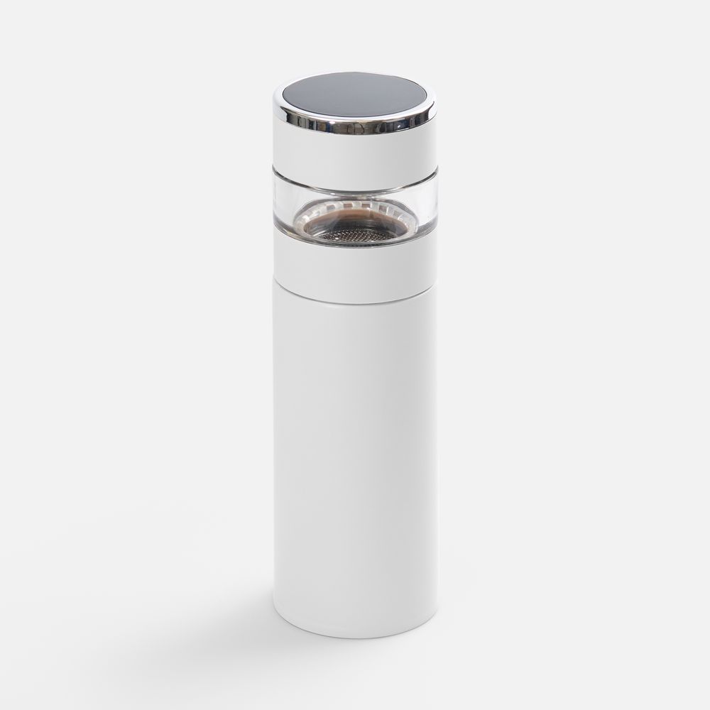 Смарт-бутылка с инфьюзером Thermory, белая-2