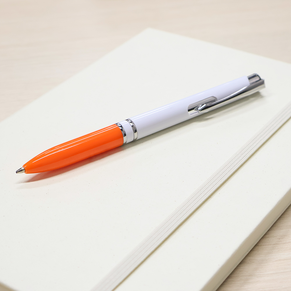 Ручка пластиковая Milana, Оранжевый-1