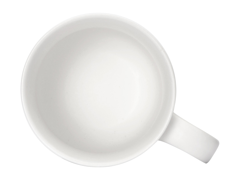 Матовая кружка Susan 380мл в цвете с двух сторон, белый-2