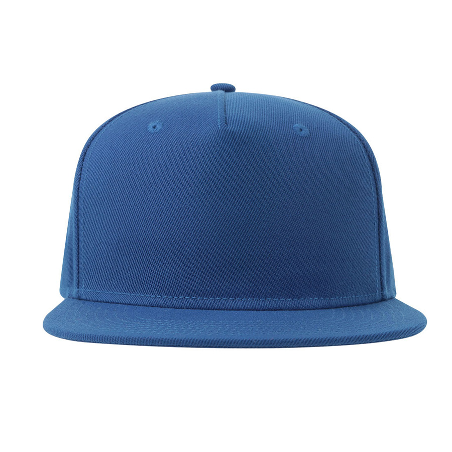 Бейсболка SNAP FIVE-S, 5 клиньев, пластиковая застежка, ярко-синий-1