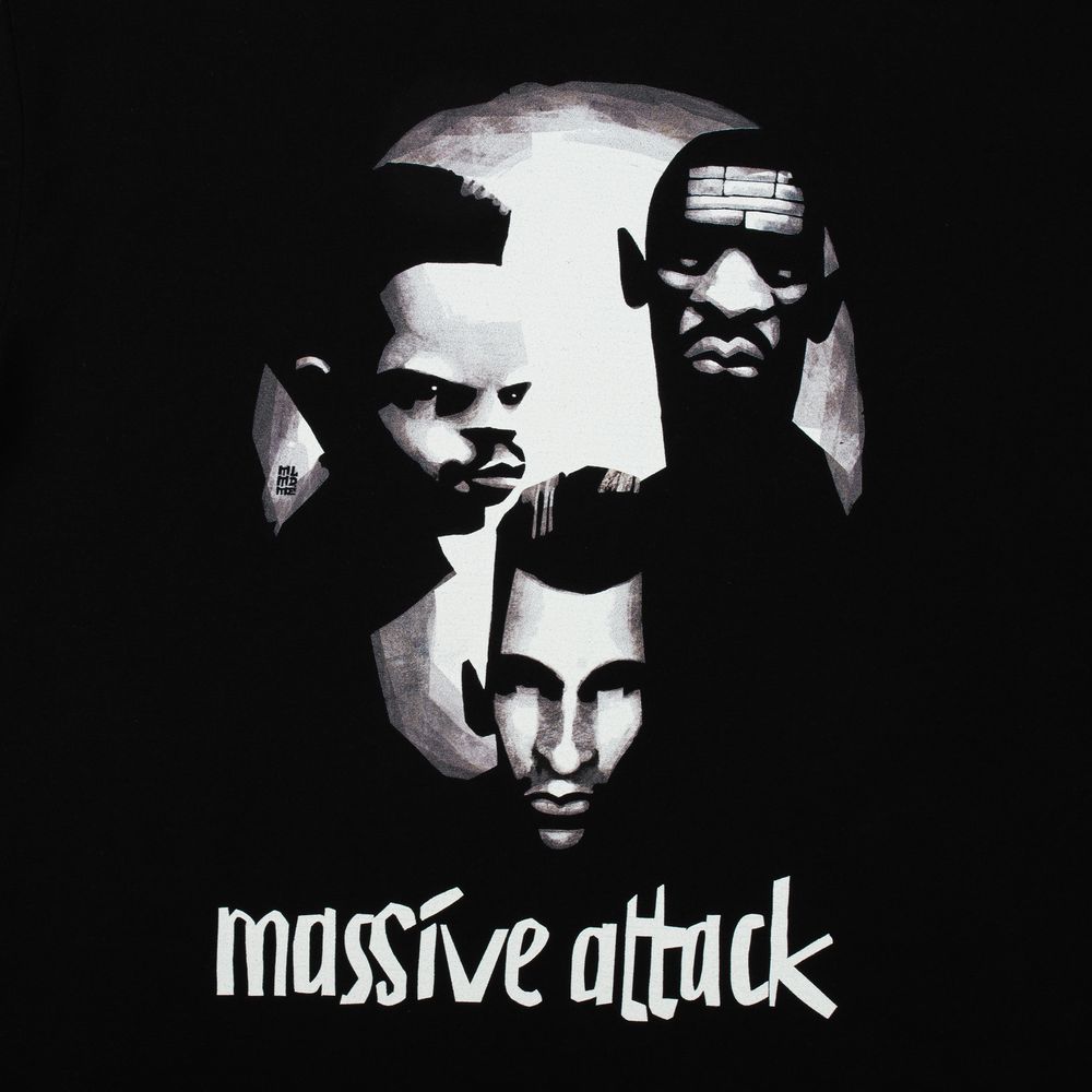 Футболка «Меламед. Massive Attack», черная-3