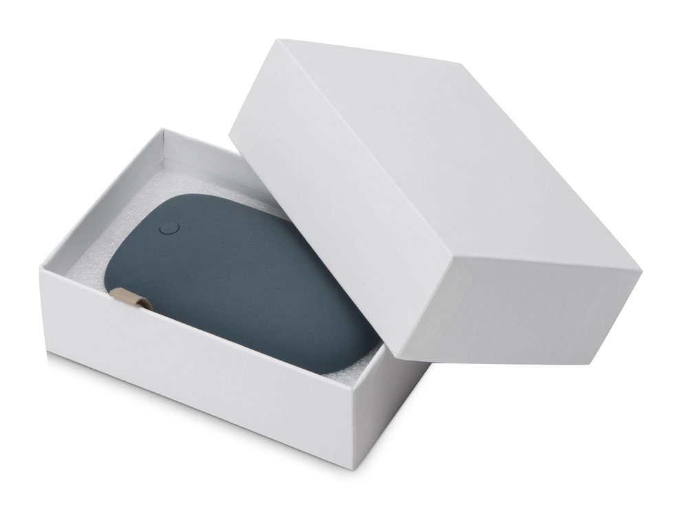 Внешний аккумулятор в форме камня Stone, 7800 mAh, темно-серый-7