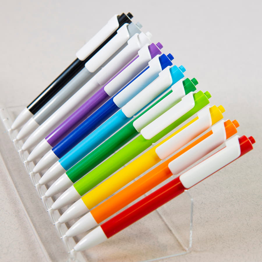 Ручка шариковая FORTE, фиолетовый, белый-1