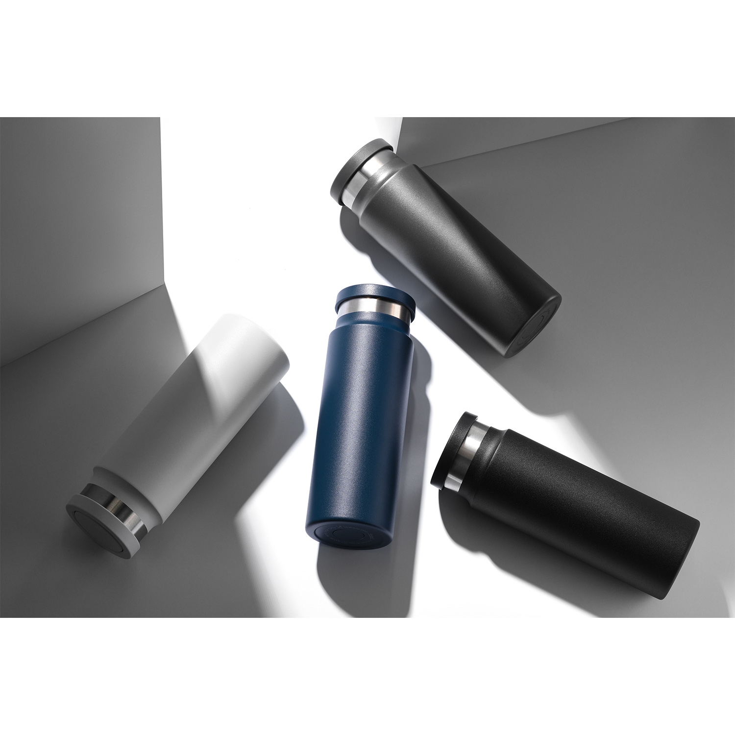 Термобутылка вакуумная герметичная Аллегра, серая-10