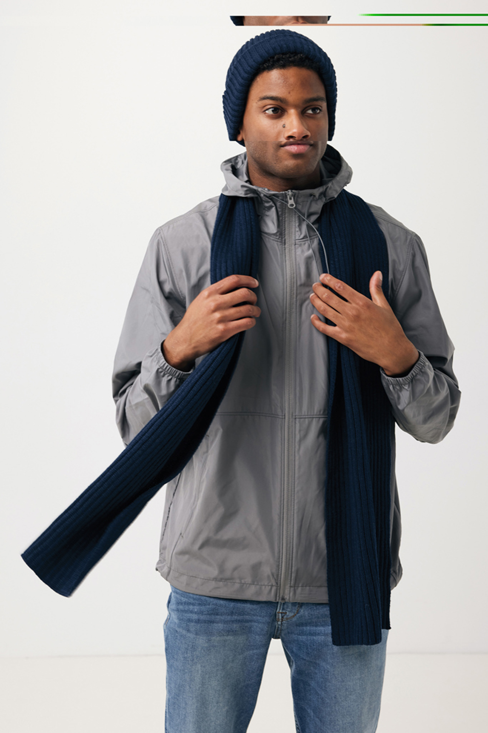 Вязаная шапка с отворотом Impact из Polylana® AWARE™-7