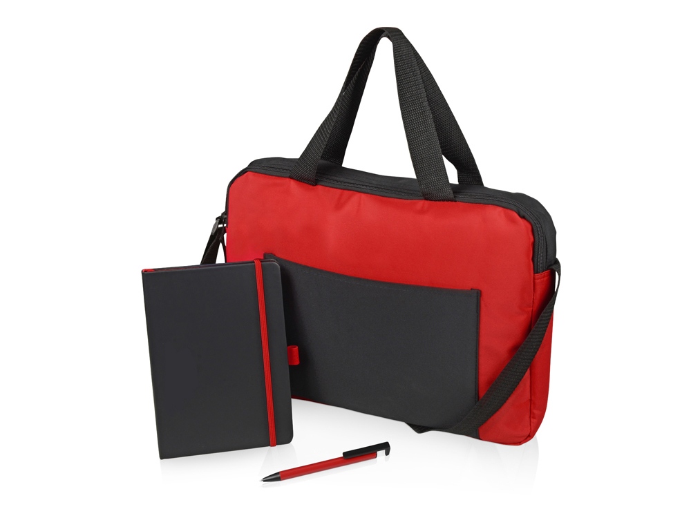 Подарочный набор Conference, красный-0