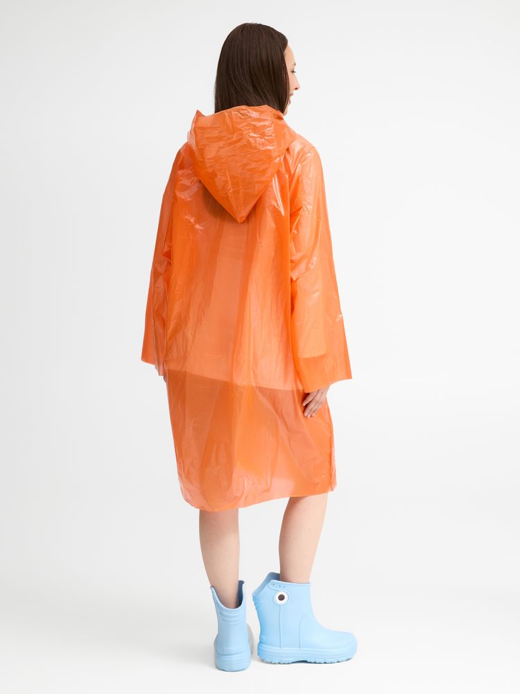 Дождевик-плащ BrightWay с печатью в один цвет на заказ-4