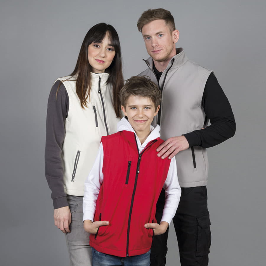 Жилет женский софтшелл TARVISIO LADY 320, черный-1