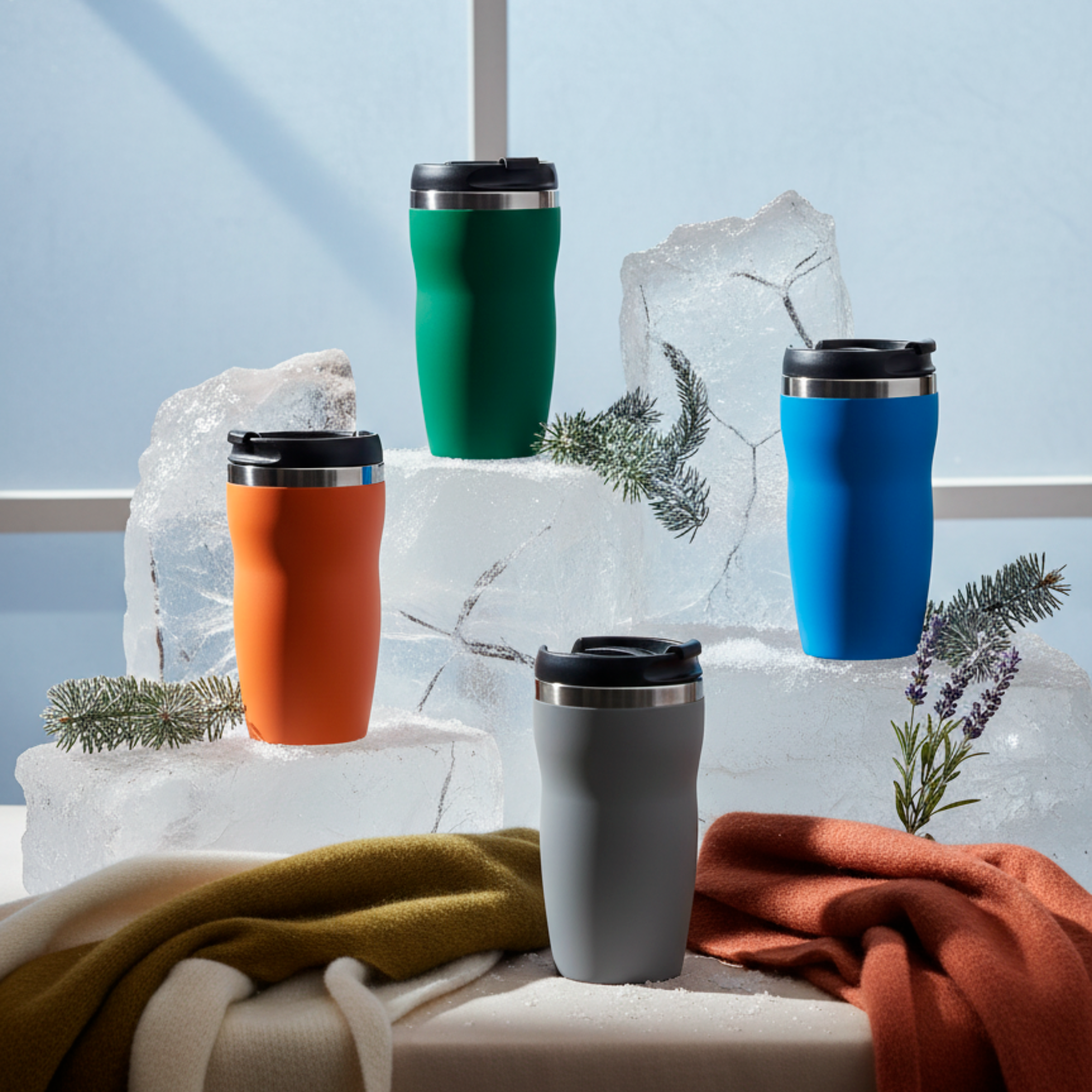 Термокружка Laim, Оранжевый-1