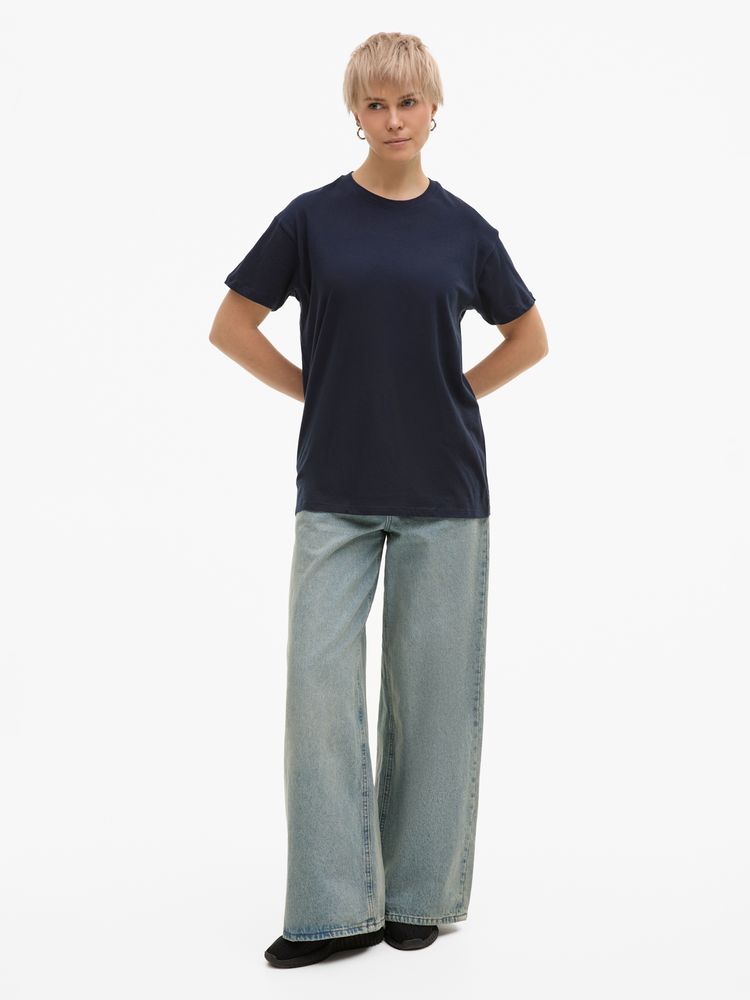 Футболка унисекс Regent 150, темно-синяя (navy)-7