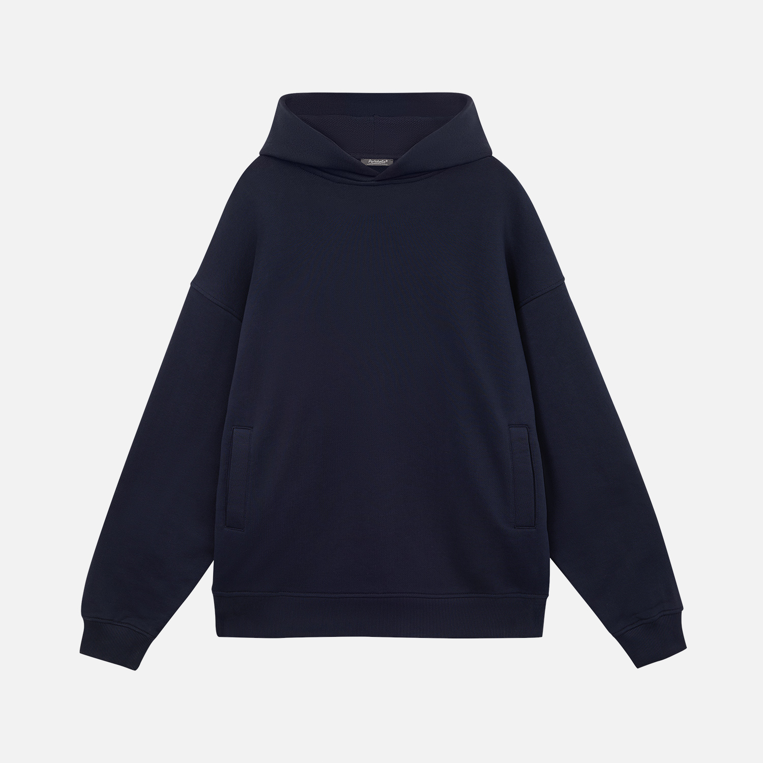 Худи оверсайз унисекс FUSION, темно-синий-7