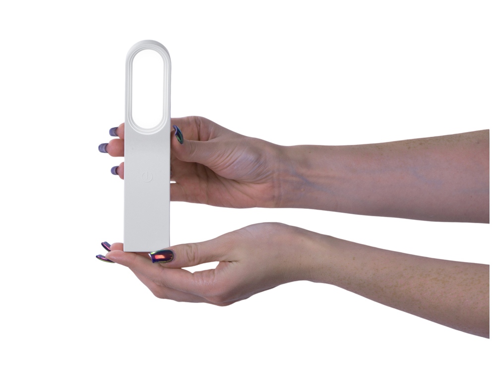 Мультифункциональный ночник Bright, на подставке, белый-0