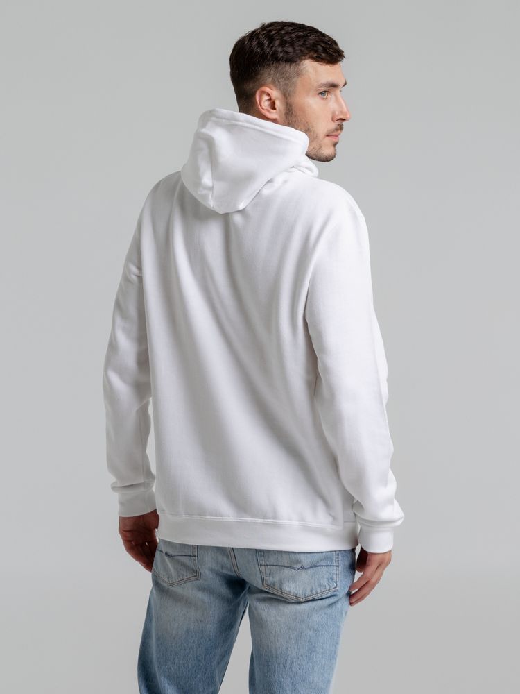 Толстовка с капюшоном Snake II белая-5