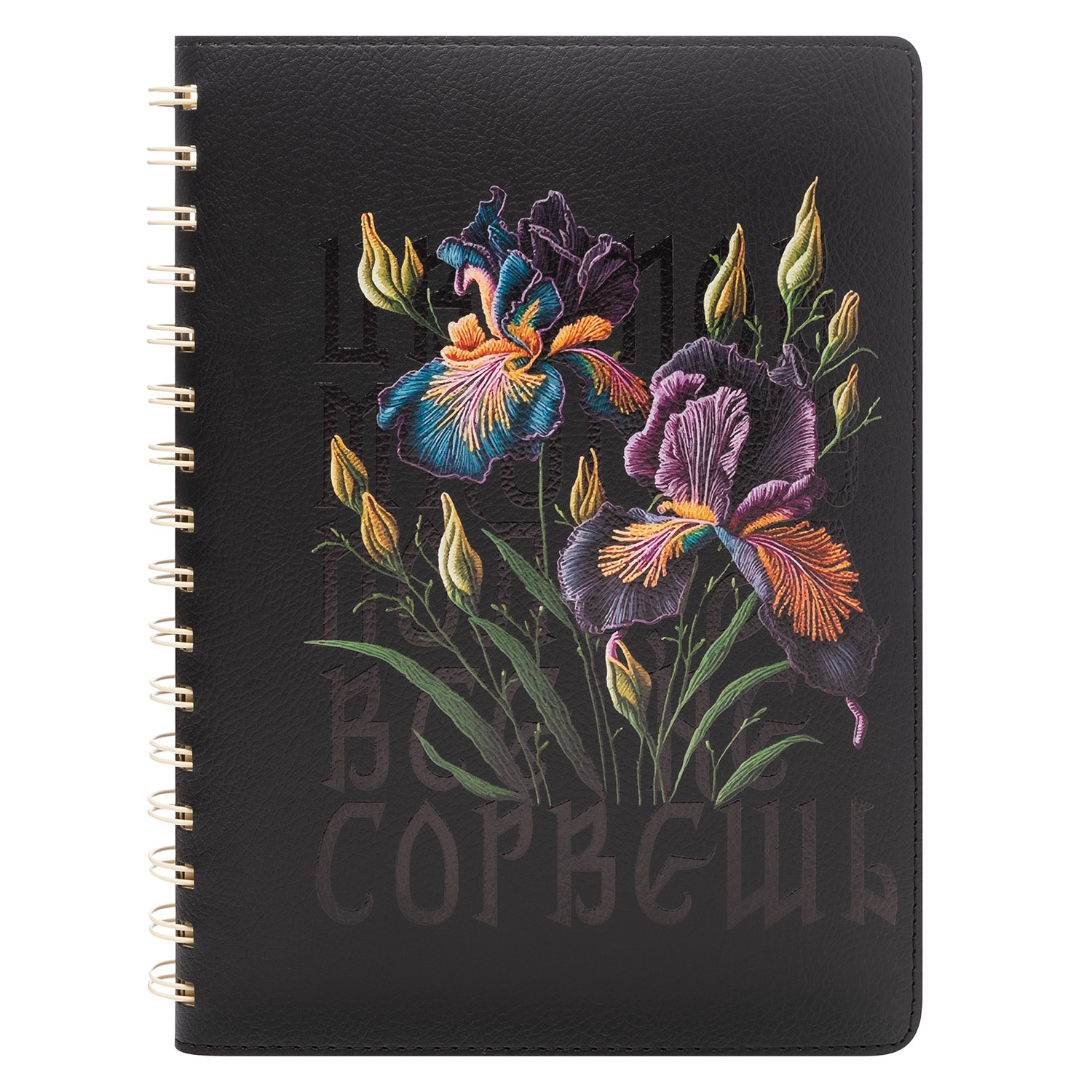 Ежедневник Виста (Vista) недатированный, черный/красный-12