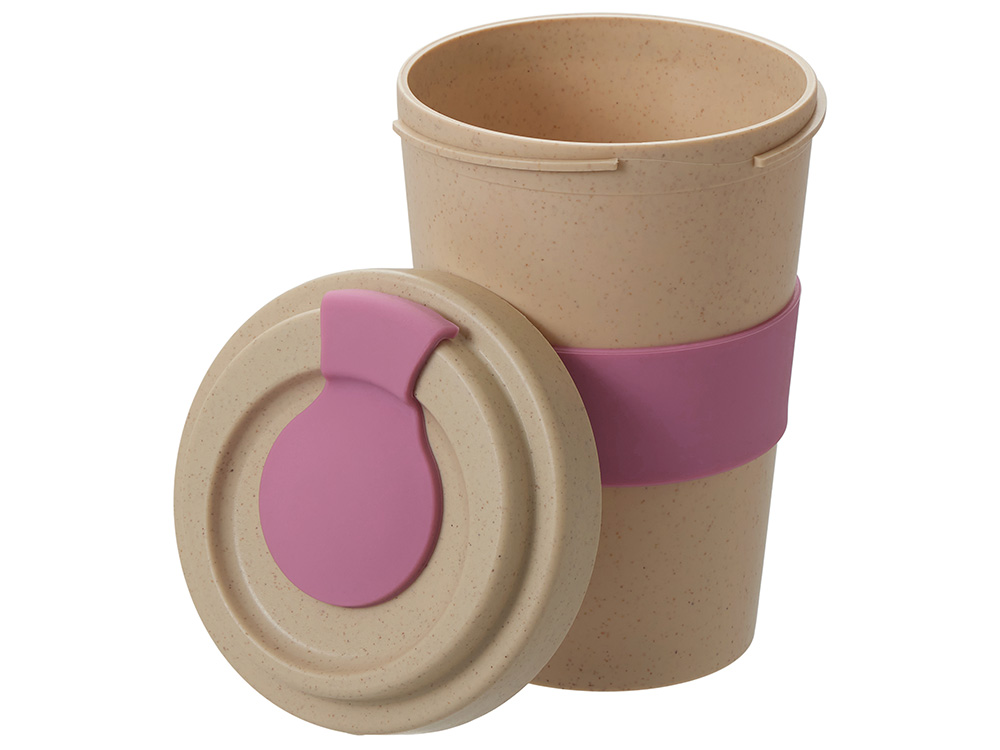 Стакан из пшеничного волокна Flava, dust pink-2